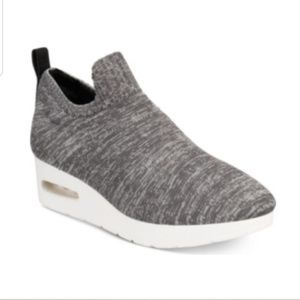 DKNY Angie slip on shoes. Athletic style, wedge.